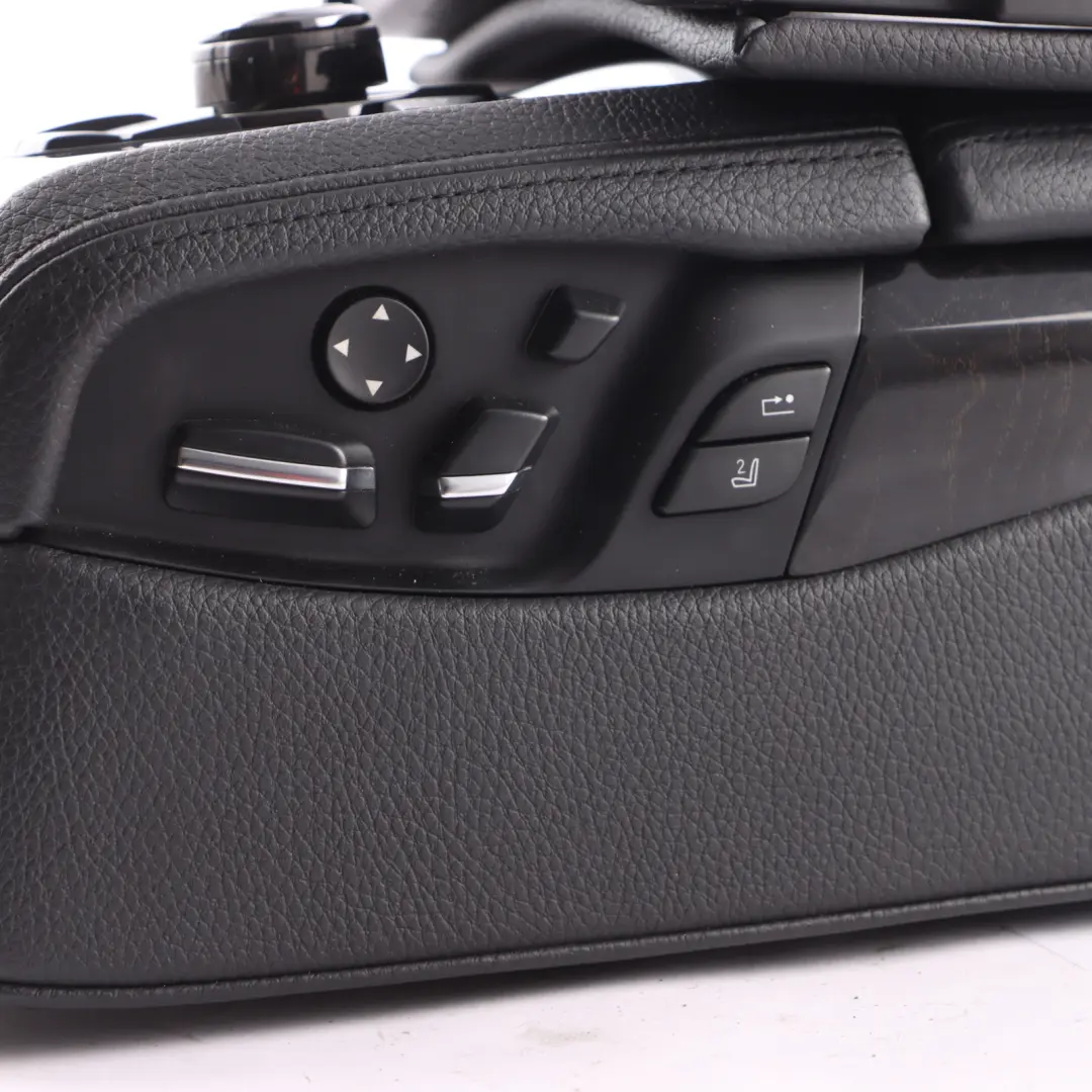 BMW F02 Centre Console Armrest Storage Cover Leather Black - SKU 7229377 - Part number 7229377
