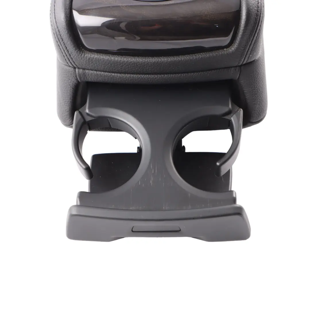 BMW F02 Centre Console Armrest Storage Cover Leather Black - SKU 7229377 - Part number 7229377