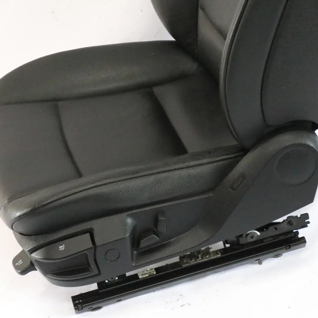 Siège avant gauche Cuir Dakota Black Interior pour BMW F10 F11 LCI à propos du numéro de pièce 7230648 BMW F10 F11 LCI Siège avant gauche Cuir Dakota Black Interior - SKU 7230648-6 - Numéro de pièce 7230648