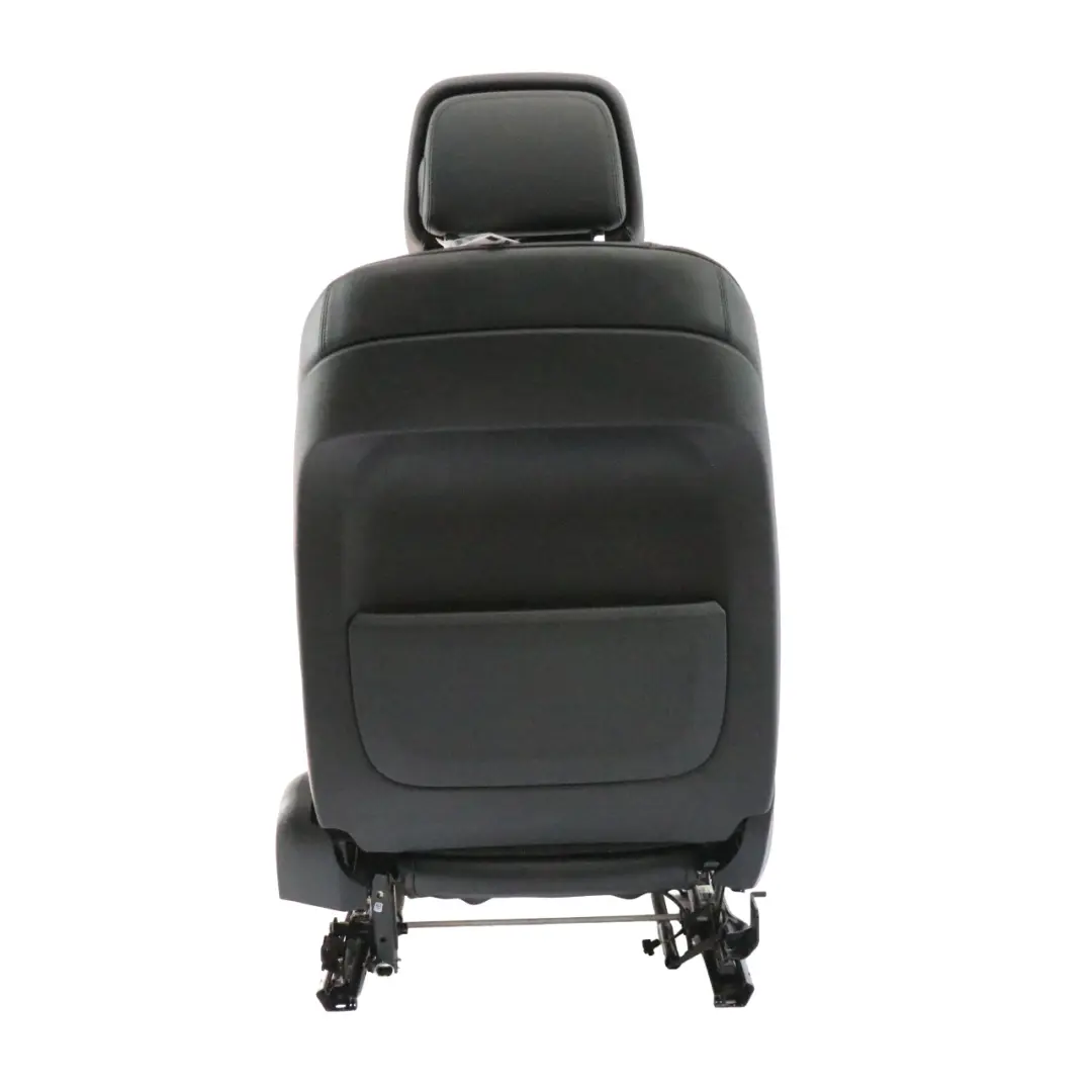 Front Left N/S Seat Leather Dakota Black Interior to BMW F10 F11 LCI with Part number 7230648 BMW F10 F11 LCI Front Left N/S Seat Leather Dakota Black Interior - SKU 7230648-6 - Part number 7230648