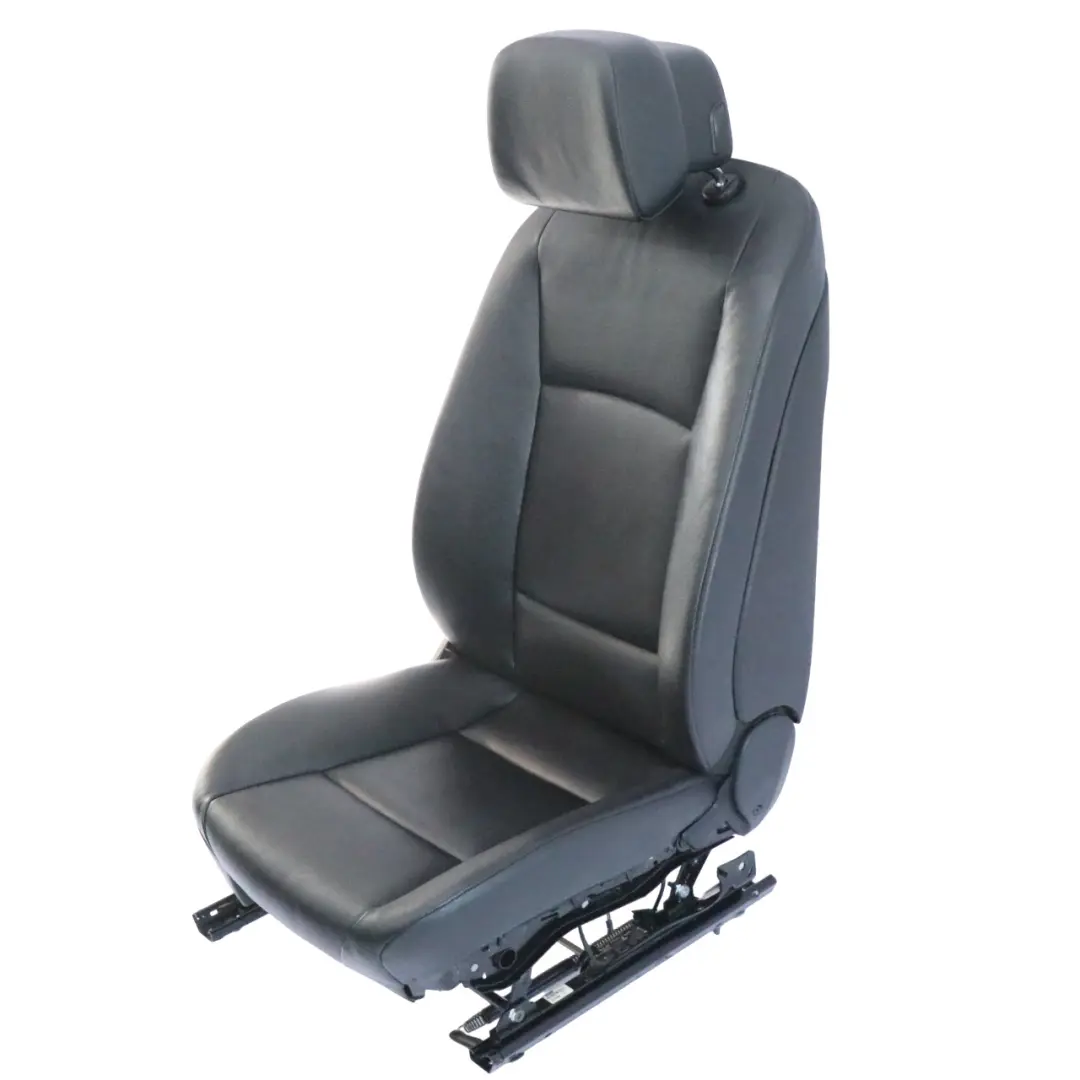 Front Right O/S Seat Leather Dakota Black Interior to BMW F10 F11 LCI with Part number 7230648 BMW F10 F11 LCI Front Right O/S Seat Leather Dakota Black Interior - SKU 7230648-7 - Part number 7230648
