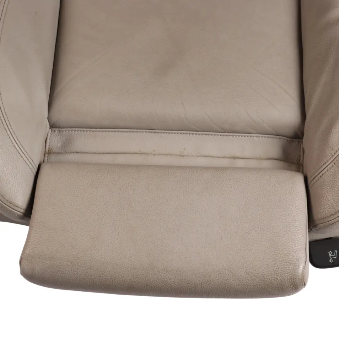 Front Seat BMW F10 F11 Sport Heated Left N/S Interior Leather Dakota Grey to with Part number 7231176 Front Seat BMW F10 F11 Sport Heated Left N/S Interior Leather Dakota Grey - SKU 7231176-1 - Part number 7231176