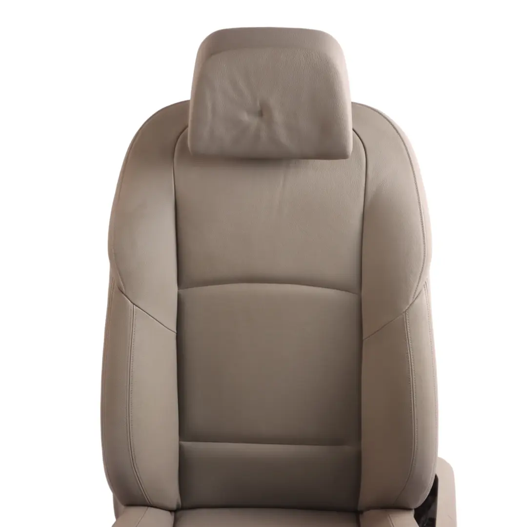  Front Seat BMW F10 F11 Sport Heated Left N/S Interior Leather Dakota Grey - SKU 7231176-1 - Part number 7231176