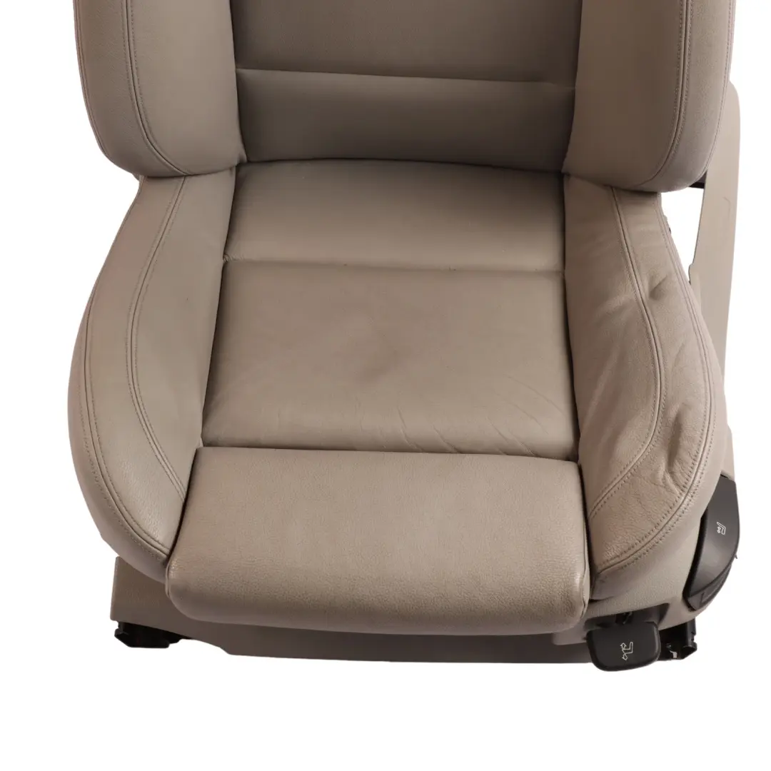 Front Seat BMW F10 F11 Sport Heated Left N/S Interior Leather Dakota Grey to with Part number 7231176 Front Seat BMW F10 F11 Sport Heated Left N/S Interior Leather Dakota Grey - SKU 7231176-1 - Part number 7231176