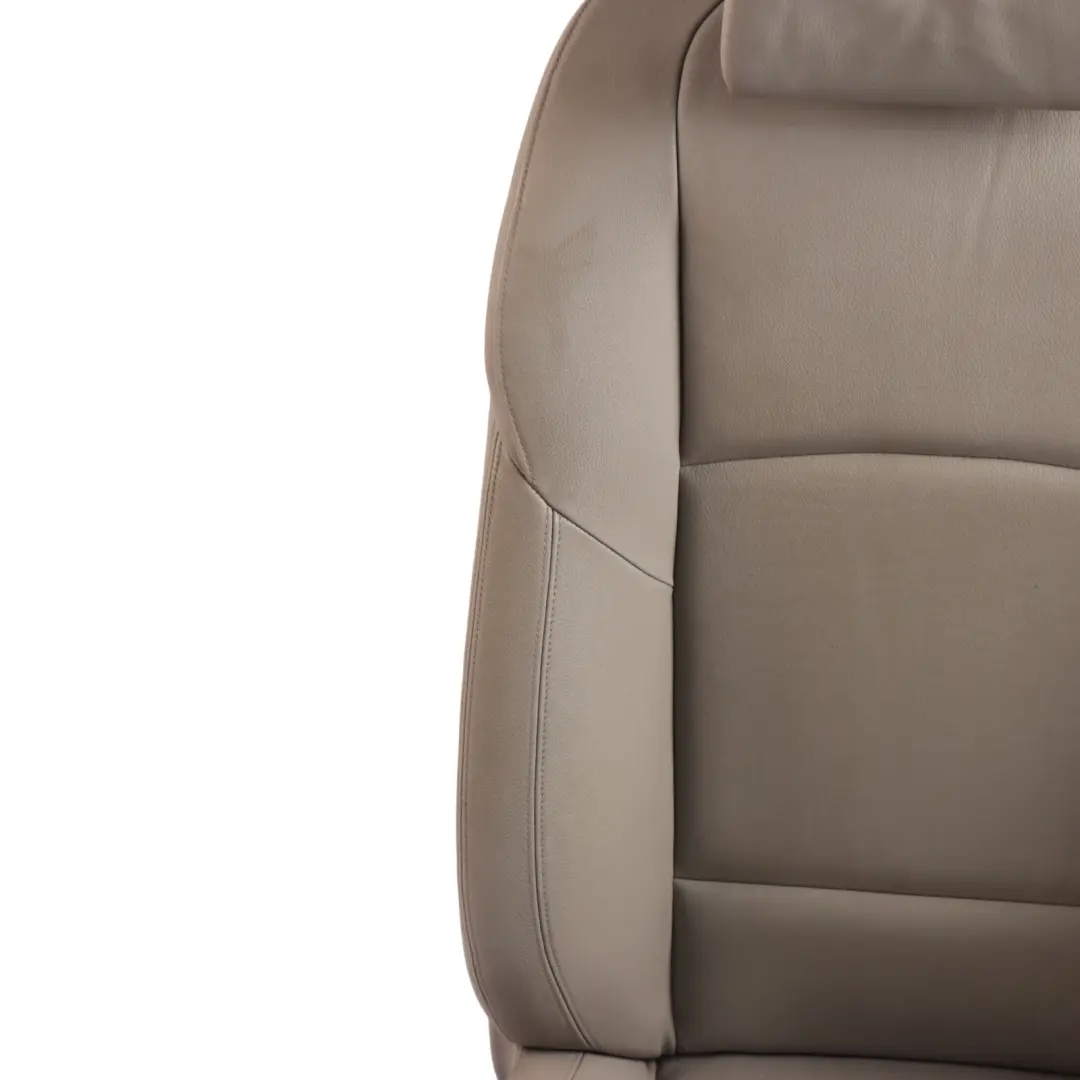  Front Seat BMW F10 F11 Sport Heated Left N/S Interior Leather Dakota Grey - SKU 7231176-1 - Part number 7231176