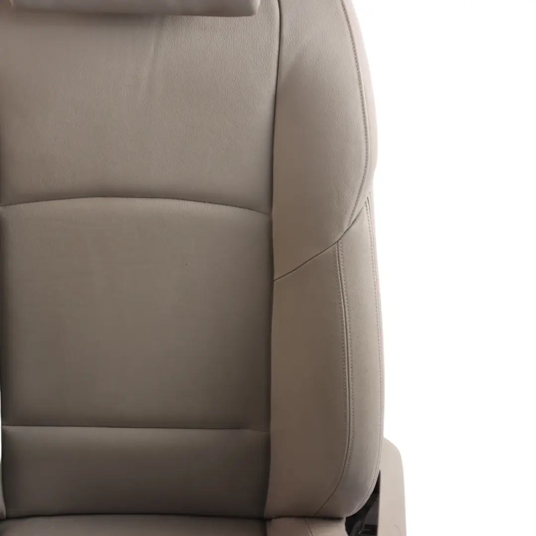  Front Seat BMW F10 F11 Sport Heated Left N/S Interior Leather Dakota Grey - SKU 7231176-1 - Part number 7231176