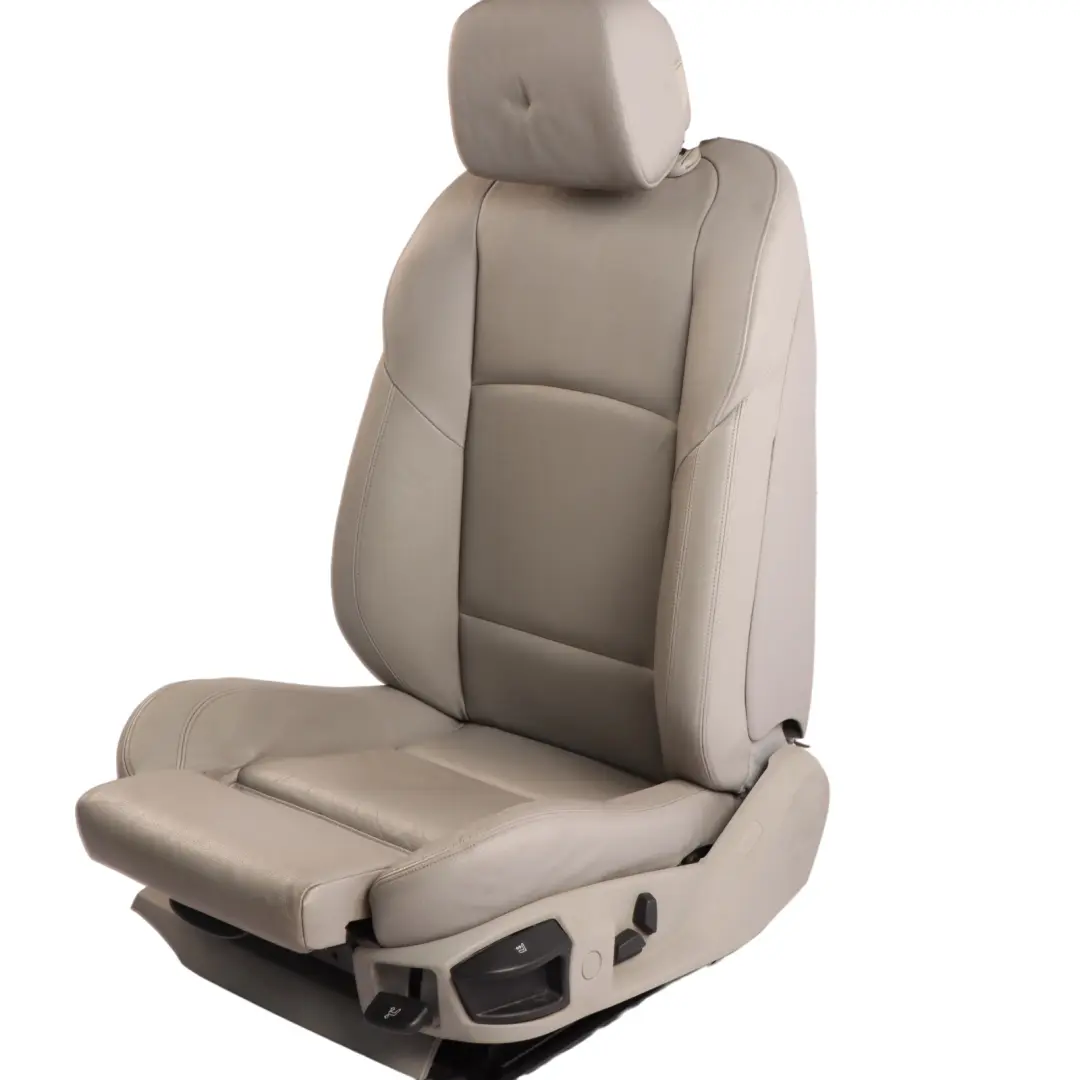 Front Seat BMW F10 F11 Sport Heated Left N/S Interior Leather Dakota Grey to with Part number 7231176 Front Seat BMW F10 F11 Sport Heated Left N/S Interior Leather Dakota Grey - SKU 7231176-1 - Part number 7231176