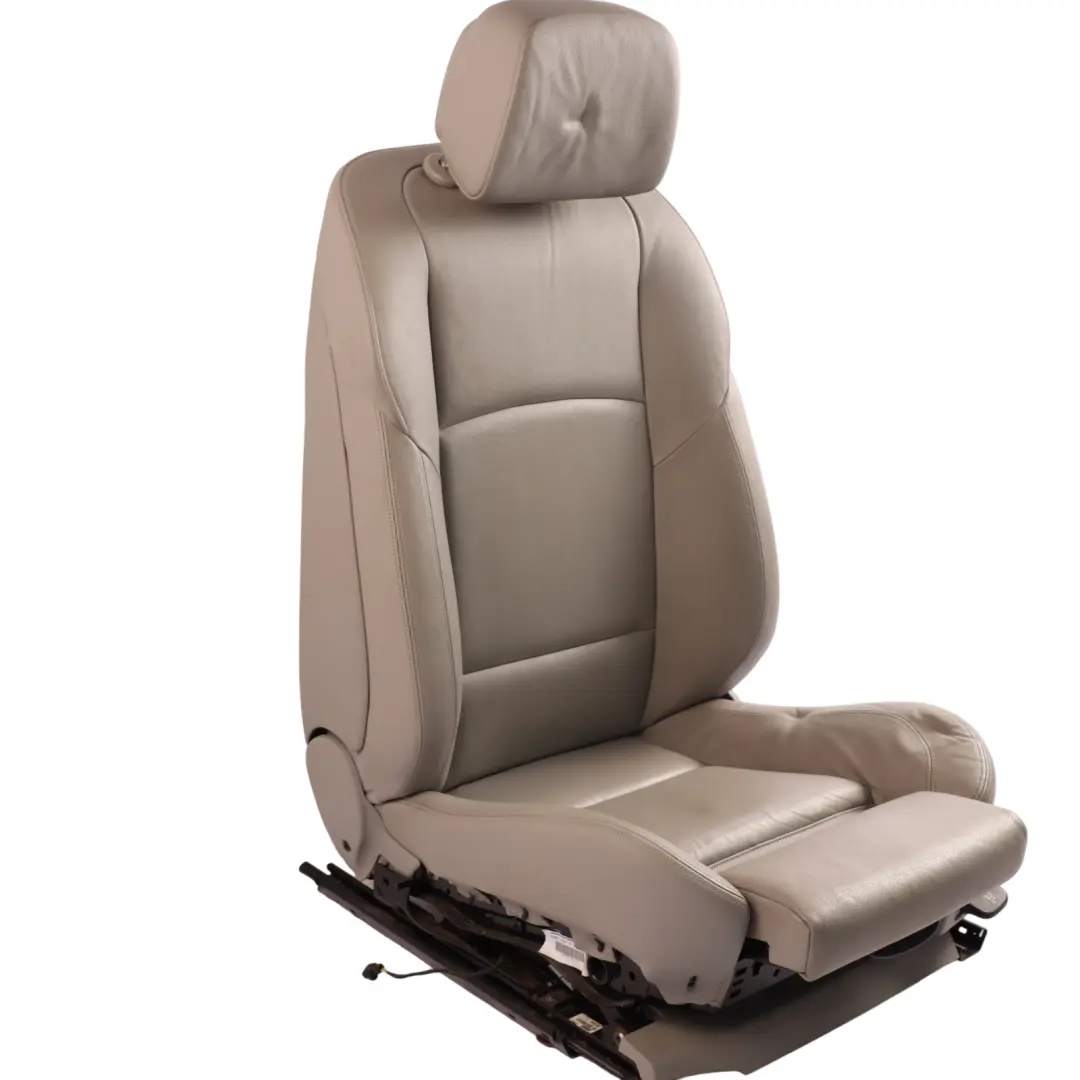 Front Seat BMW F10 F11 Sport Heated Left N/S Interior Leather Dakota Grey to with Part number 7231176 Front Seat BMW F10 F11 Sport Heated Left N/S Interior Leather Dakota Grey - SKU 7231176-1 - Part number 7231176