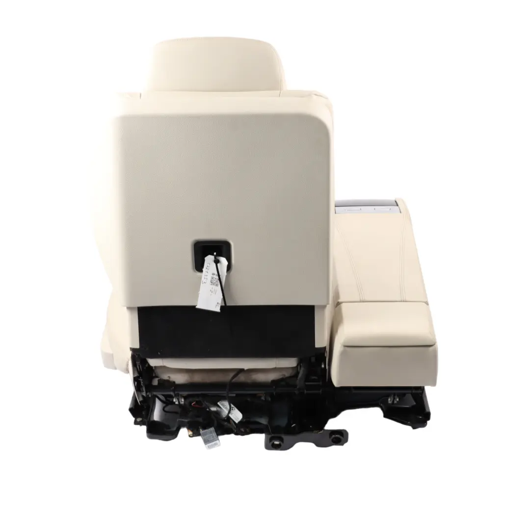 Heated Seat Left N/S Armrest Interior Leather Dakota White to BMW F07 GT Rear with Part number 7231509 BMW F07 GT Rear Heated Seat Left N/S Armrest Interior Leather Dakota White - SKU 7231509 - Part number 7231509