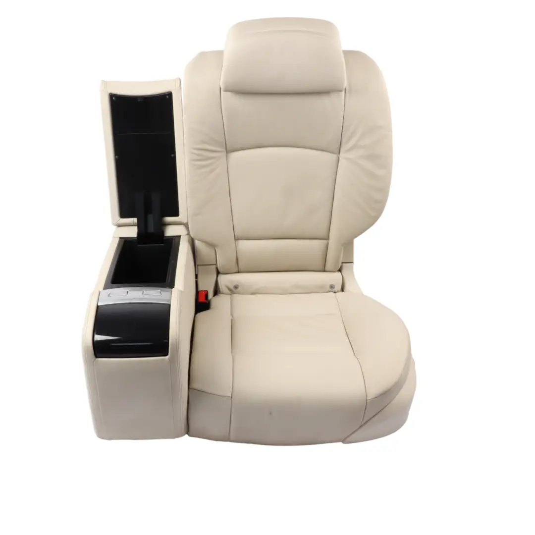 BMW F07 GT Rear Seat Left N/S Armrest Interior Leather Dakota White - SKU 7231509 - Part number 7231509