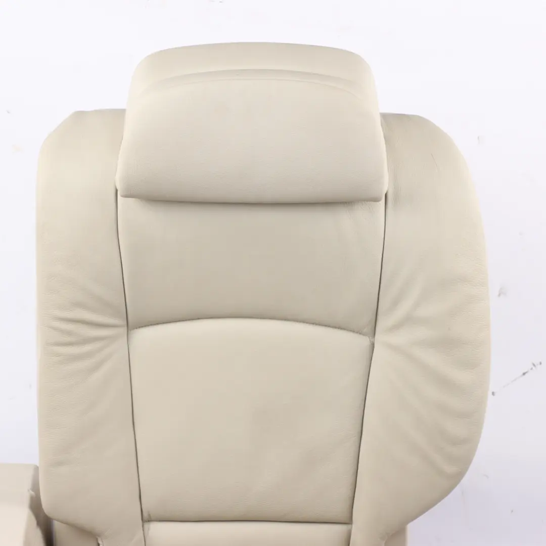 Heated Seat Left N/S Armrest Interior Leather Dakota White to BMW F07 GT Rear with Part number 7231509 BMW F07 GT Rear Heated Seat Left N/S Armrest Interior Leather Dakota White - SKU 7231509 - Part number 7231509