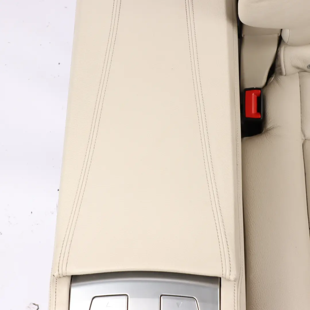 BMW F07 GT Rear Heated Seat Left N/S Armrest Interior Leather Dakota White - SKU 7231509 - Part number 7231509