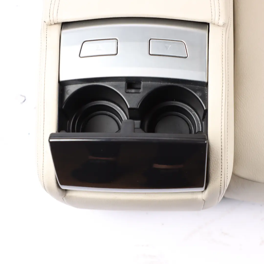 Heated Seat Left N/S Armrest Interior Leather Dakota White to BMW F07 GT Rear with Part number 7231509 BMW F07 GT Rear Heated Seat Left N/S Armrest Interior Leather Dakota White - SKU 7231509 - Part number 7231509