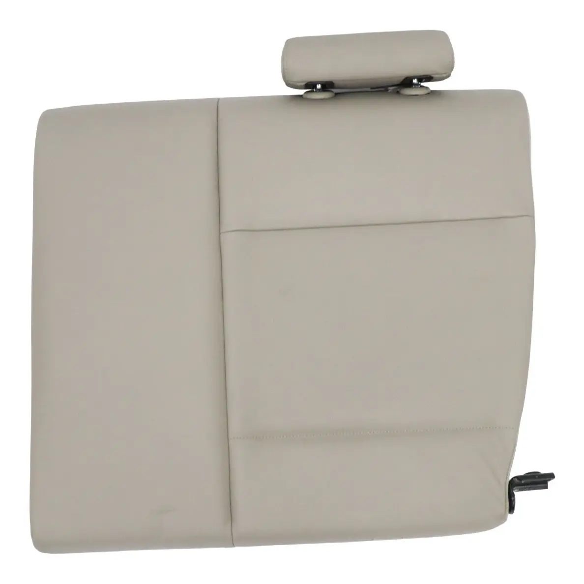 BMW E82 Seat Backrest Rear Left N/S Back Covering Leather Grey 7247353