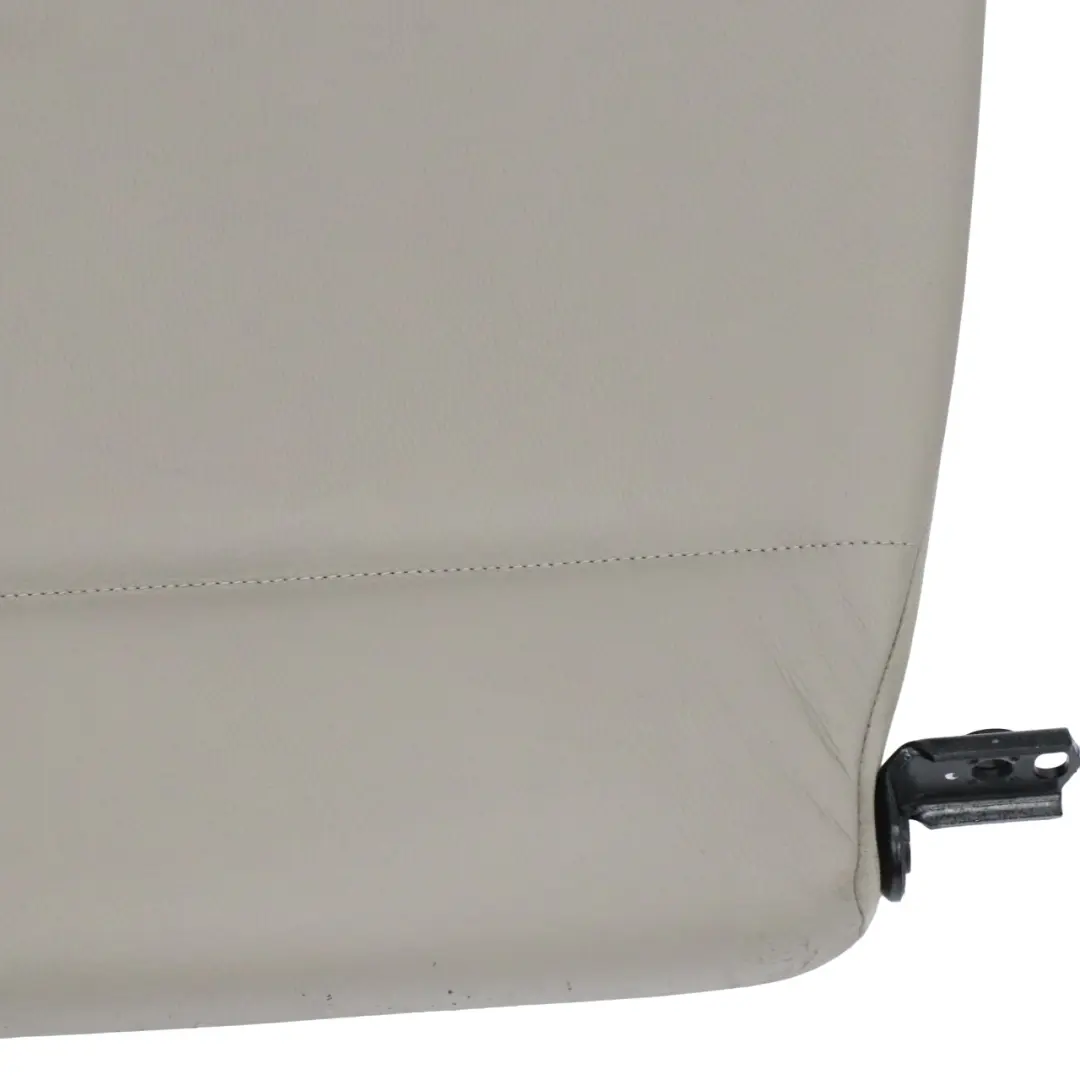 BMW E82 Seat Backrest Rear Left N/S Back Covering Leather Grey - SKU 7247353 - Part number 7247353