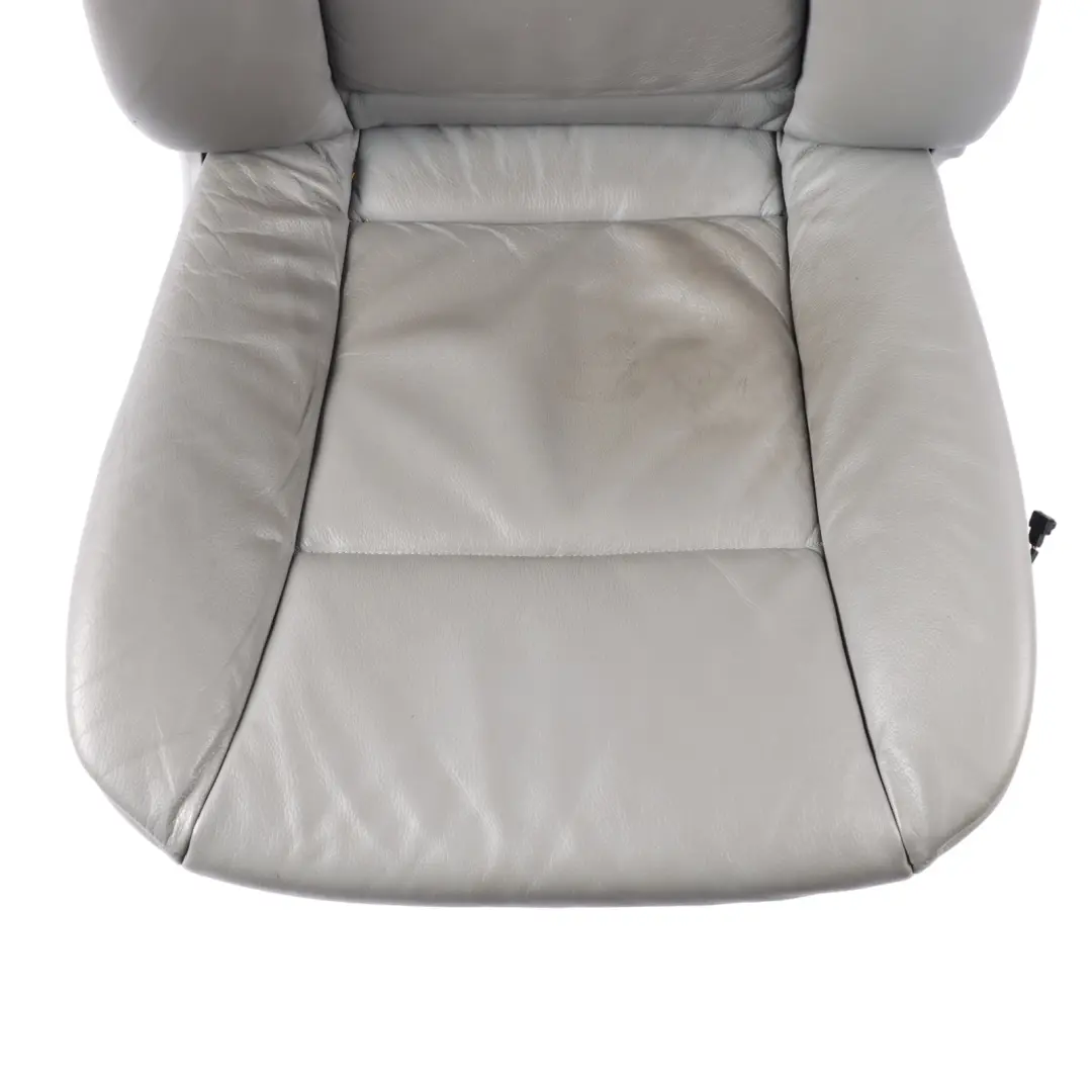  Front Seat BMW E60 E61 Grey Leather Dakota Left N/S Electric LCAD - SKU 7249322-1 - Part number 7249322
