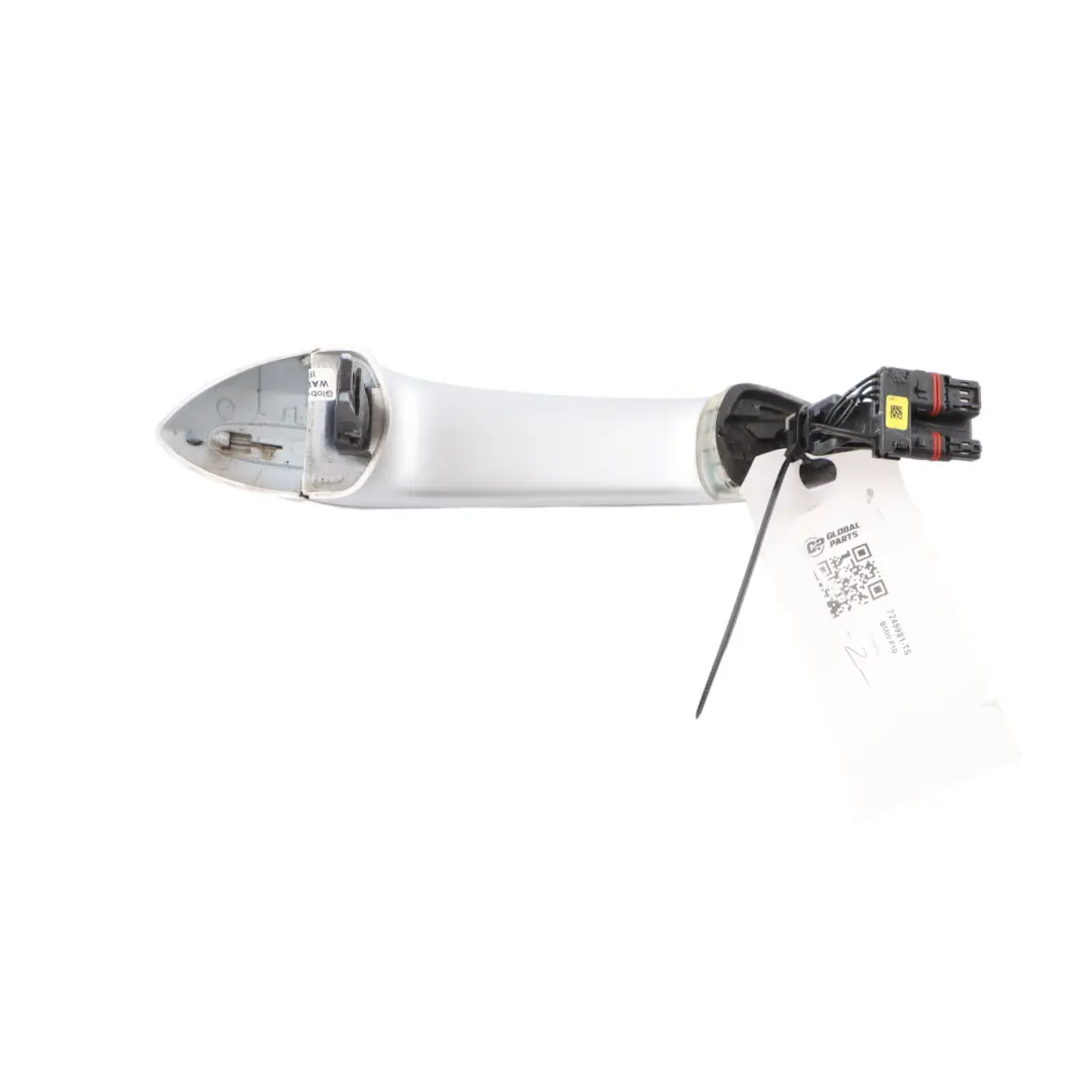 Door Handle BMW F10 F11 Grab Outside Front Rear Left N/S Titansilber Silver 354 to with Part number 7249981 Door Handle BMW F10 F11 Grab Outside Front Rear Left N/S Titansilber Silver 354 - SKU 7249981-TS - Part number 7249981