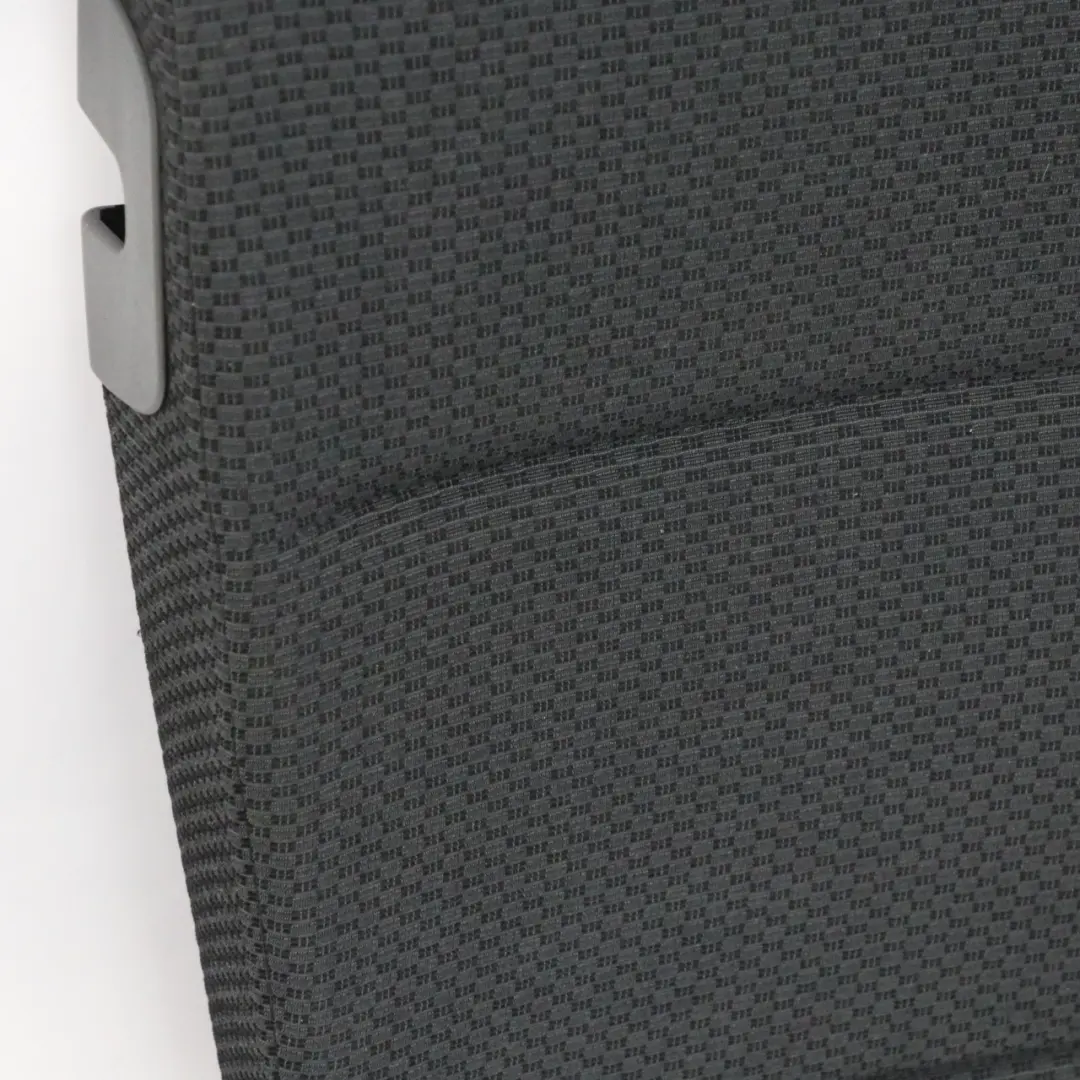 Asiento Trasero Derecho Respaldo Cubierta Tela Negro para BMW E91 con número de pieza 7251918 BMW E91 Asiento Trasero Derecho Respaldo Cubierta Tela Negro - SKU 7251918 - Número de pieza 7251918