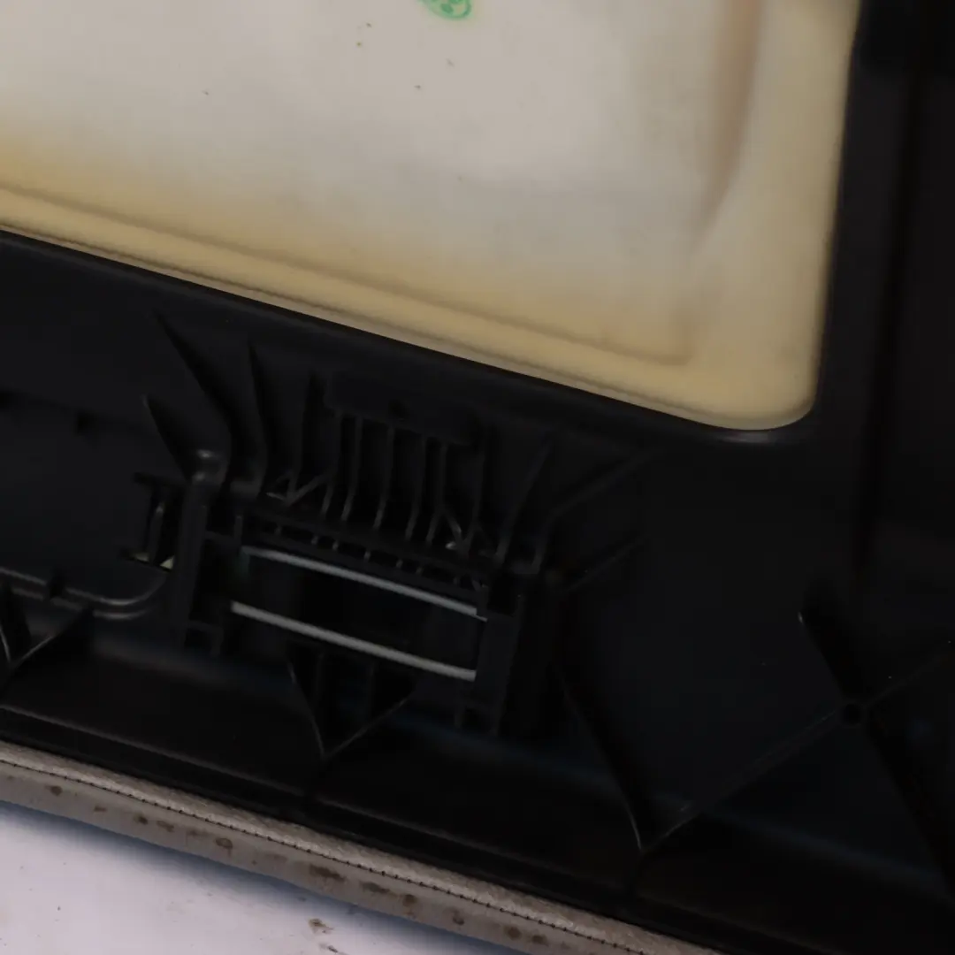 BMW F10 F11 Sedile Posteriore Panca Base Couch Cover Pelle Grigio - SKU 7254143 - Numero di parte 7254143