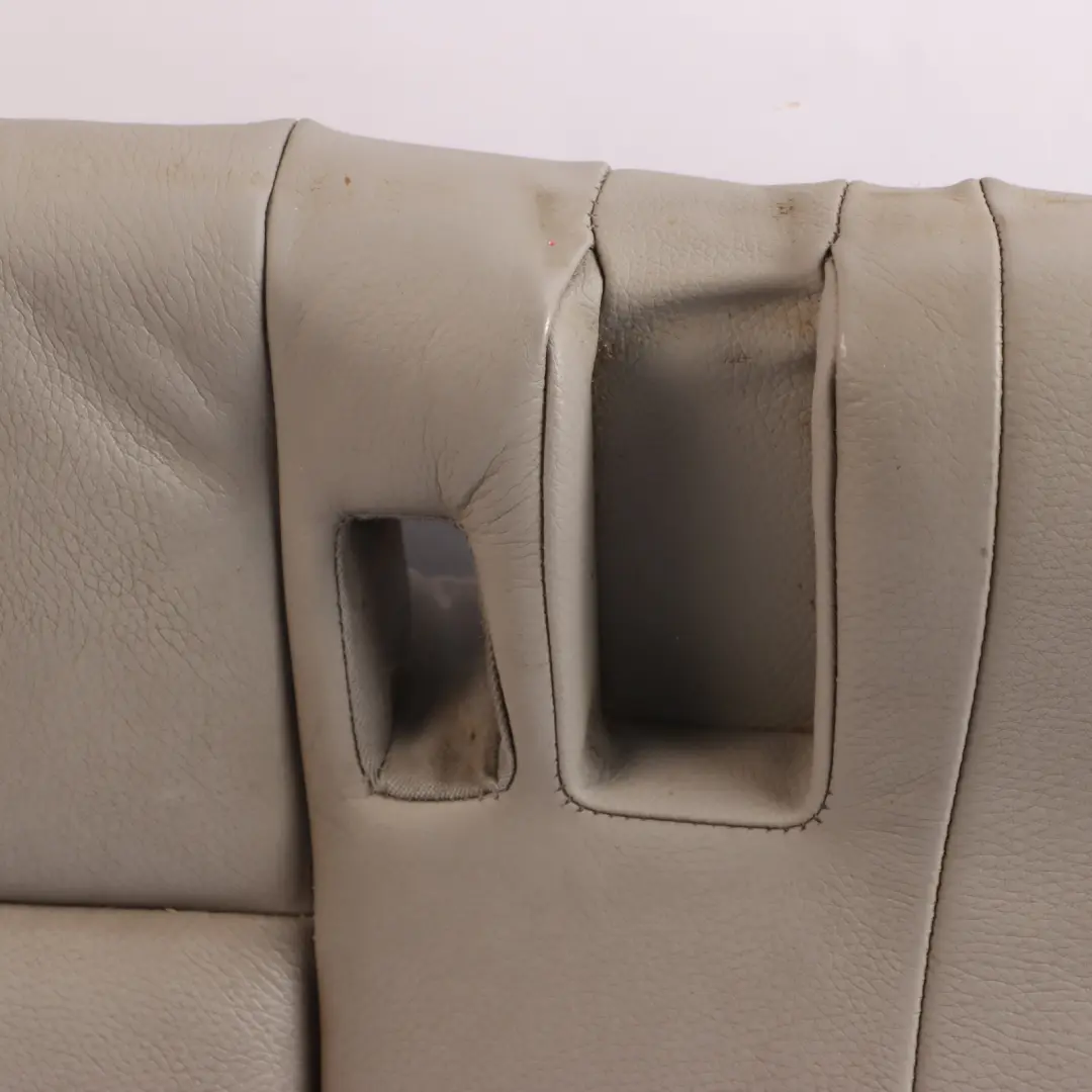 BMW F10 F11 Rück Sitz Bank Basis Couch Bezug Leder Grau - SKU 7254143 - Teilenummer 7254143