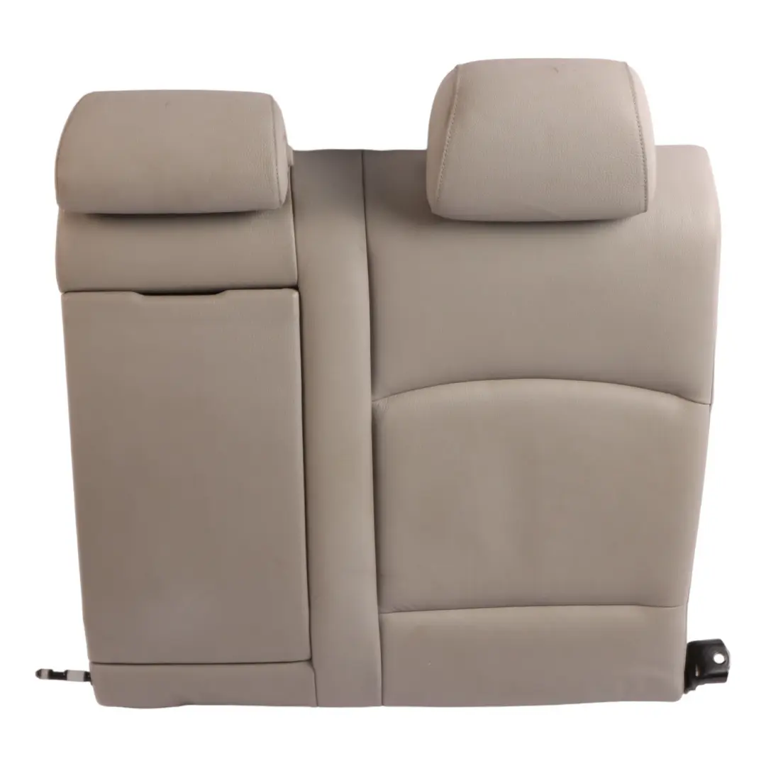 Backrest Rear Left N/S Bench Back Cover Leather Grey to BMW F10 Seat with Part number 7254173 BMW F10 Seat Backrest Rear Left N/S Bench Back Cover Leather Grey - SKU 7254173 - Part number 7254173