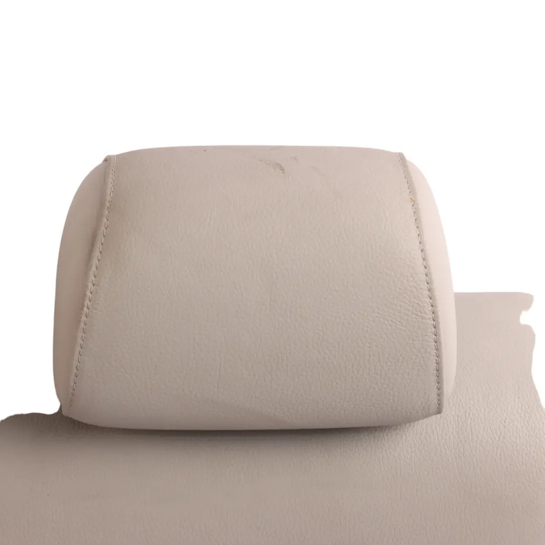 Backrest Rear Left N/S Bench Back Cover Leather Grey to BMW F10 Seat with Part number 7254173 BMW F10 Seat Backrest Rear Left N/S Bench Back Cover Leather Grey - SKU 7254173 - Part number 7254173