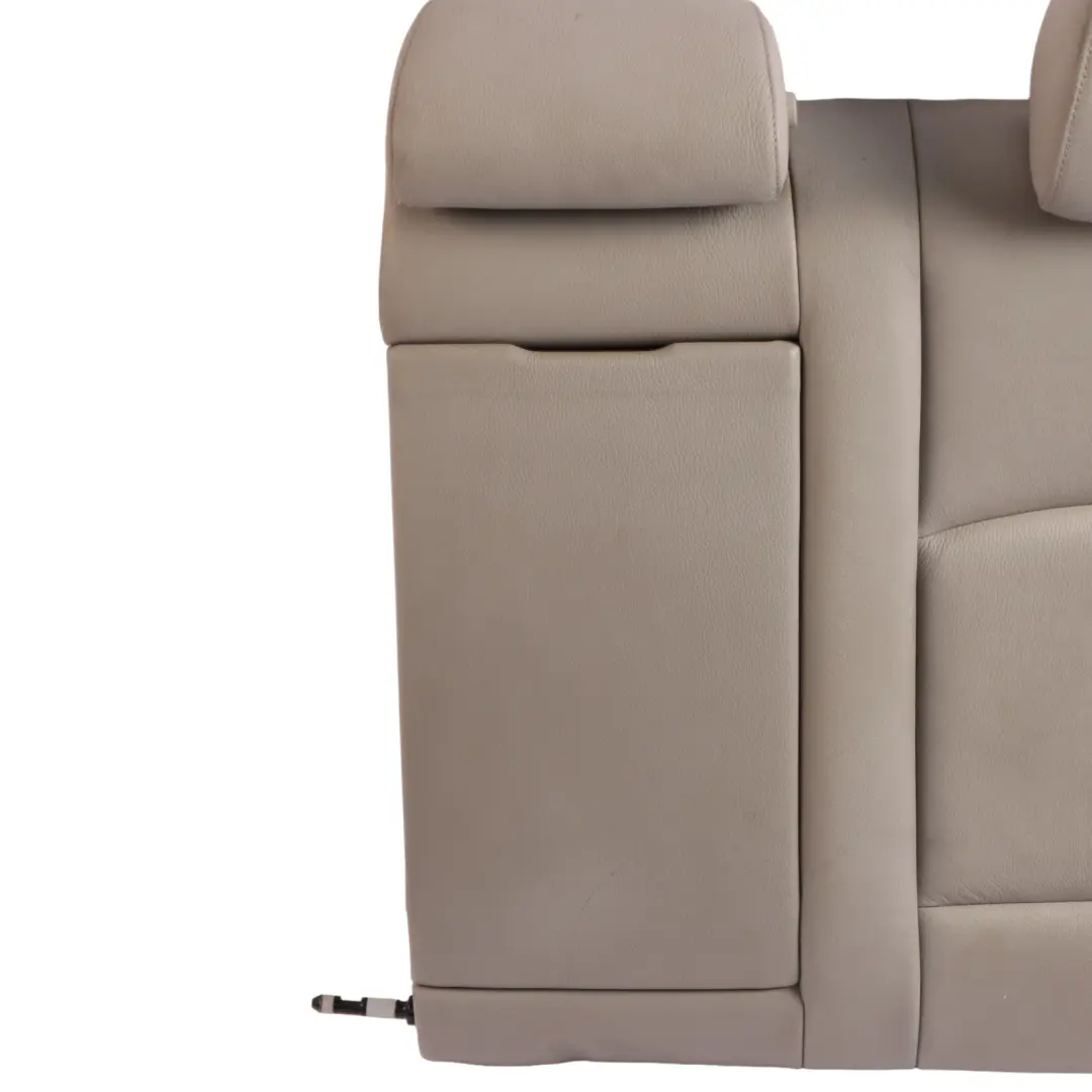 Backrest Rear Left N/S Bench Back Cover Leather Grey to BMW F10 Seat with Part number 7254173 BMW F10 Seat Backrest Rear Left N/S Bench Back Cover Leather Grey - SKU 7254173 - Part number 7254173