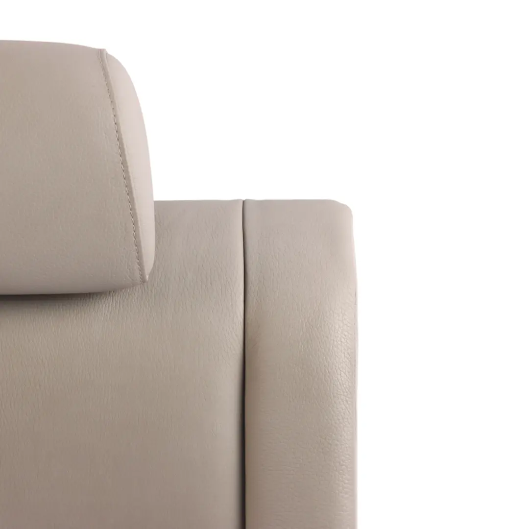 BMW F10 Seat Backrest Rear Right O/S Bench Back Cover Leather Grey - SKU 7254174 - Part number 7254174