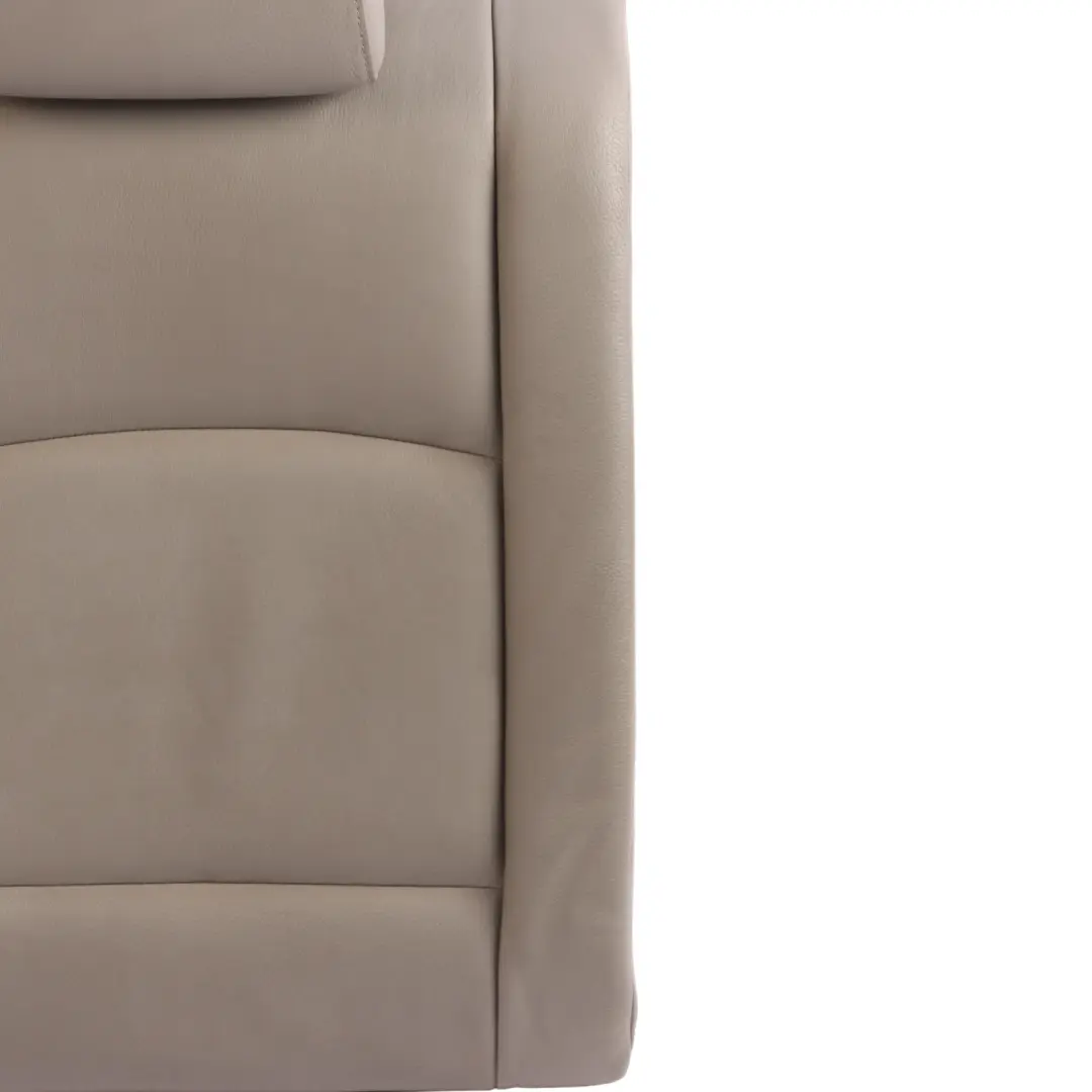 BMW F10 Seat Backrest Rear Right O/S Bench Back Cover Leather Grey - SKU 7254174 - Part number 7254174