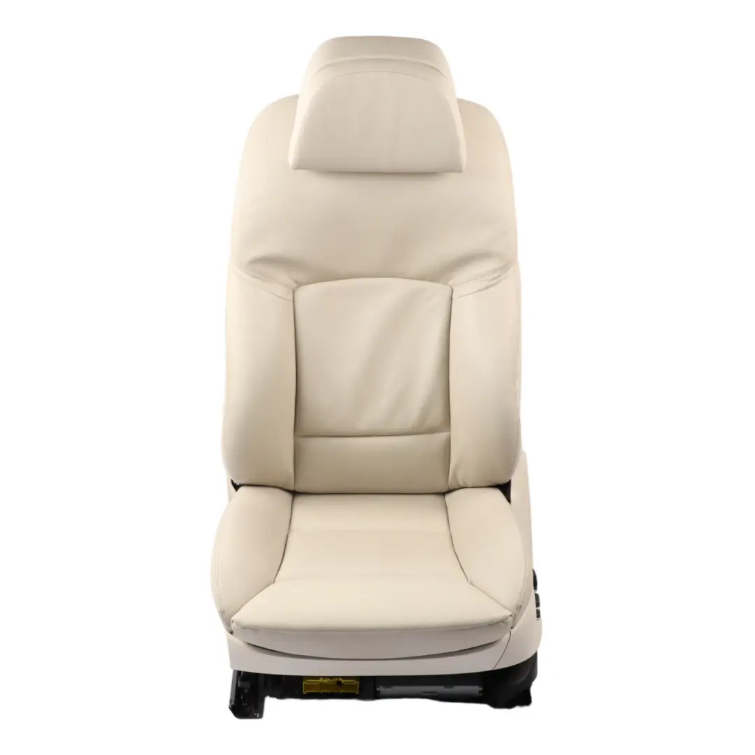 BMW F07 GT Front Seat Left N/S Heated Memory Electric Leather Dakota White - SKU 7255098-1 - Part number 7255098