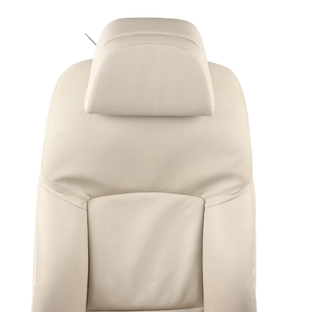 BMW F07 GT Front Seat Left N/S Heated Memory Electric Leather Dakota White - SKU 7255098-1 - Part number 7255098