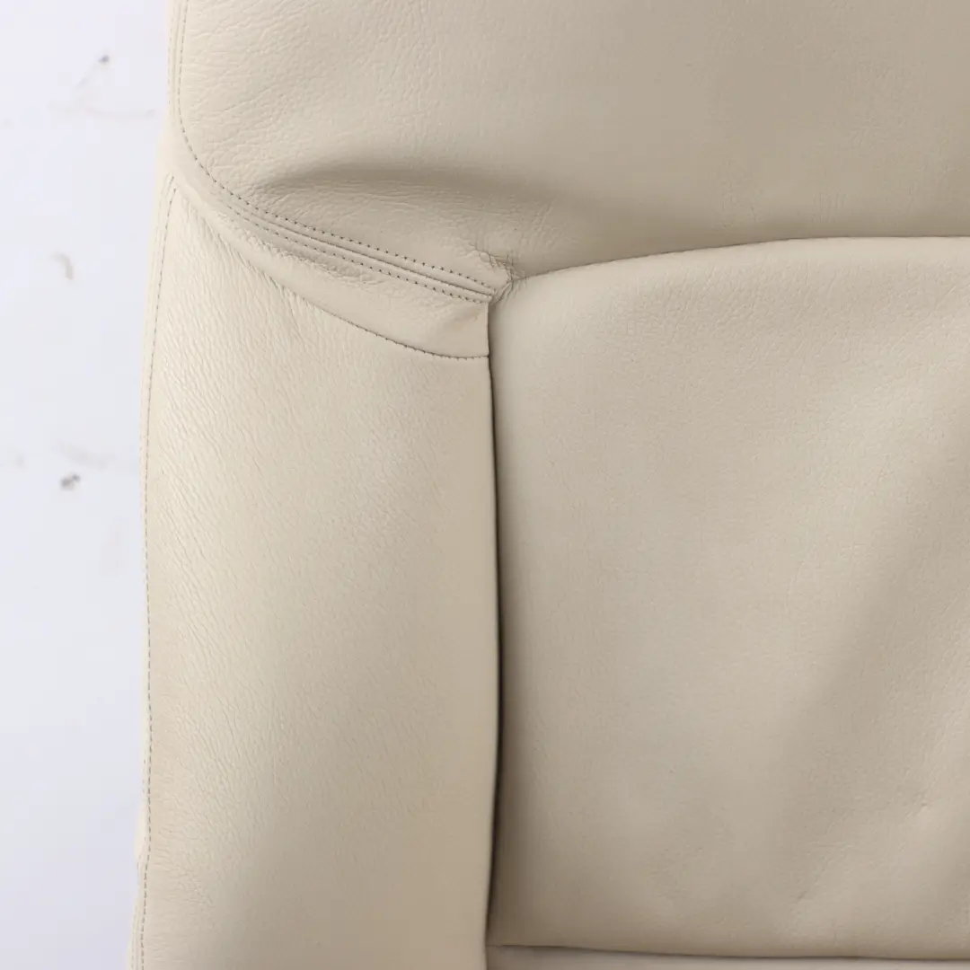 BMW F07 GT Front Seat Left N/S Heated Memory Electric Leather Dakota White - SKU 7255098-1 - Part number 7255098