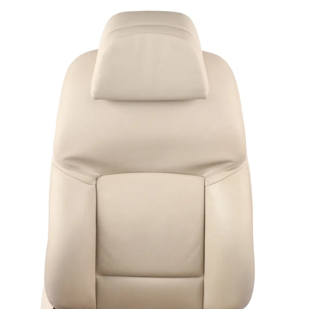 BMW F07 GT Front Seat Right O/S Heated Memory Electric Leather Dakota White - SKU 7255098-2 - Part number 7255098