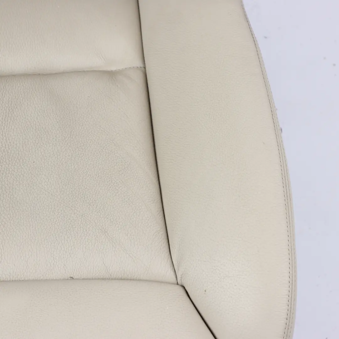 Front Seat Right O/S Heated Memory Electric Leather Dakota White to BMW F07 GT with Part number 7255098 BMW F07 GT Front Seat Right O/S Heated Memory Electric Leather Dakota White - SKU 7255098-2 - Part number 7255098
