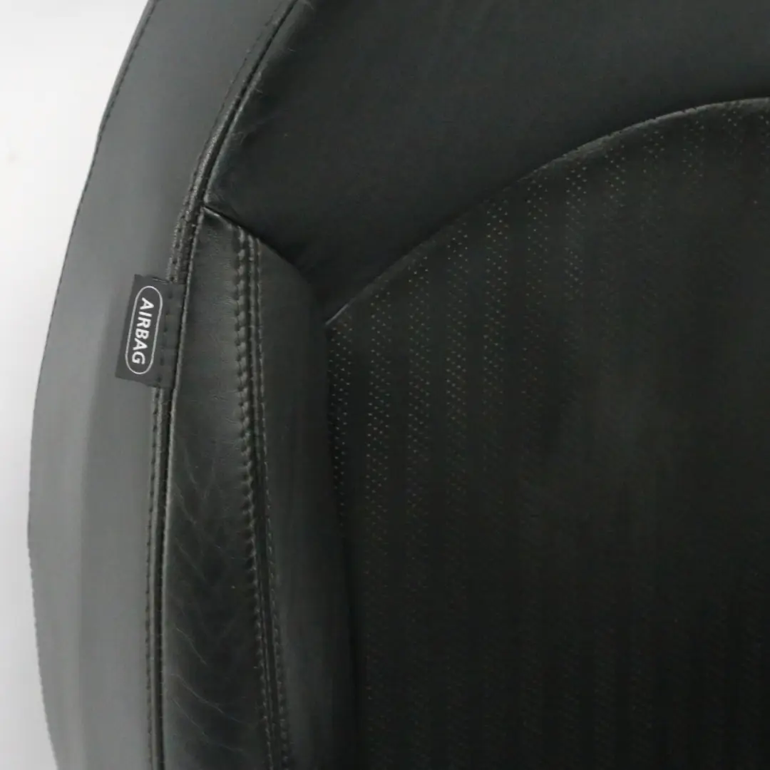  Front Seat Mini Cooper R55 R56 R57 Right O/S Side Sport Carbon Black Leather - SKU 7255520-2 - Part number 7255520
