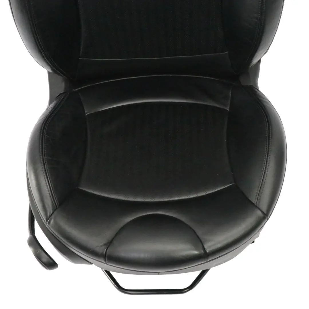  Front Seat Mini Cooper R55 R56 R57 Right O/S Side Sport Carbon Black Leather - SKU 7255520-2 - Part number 7255520