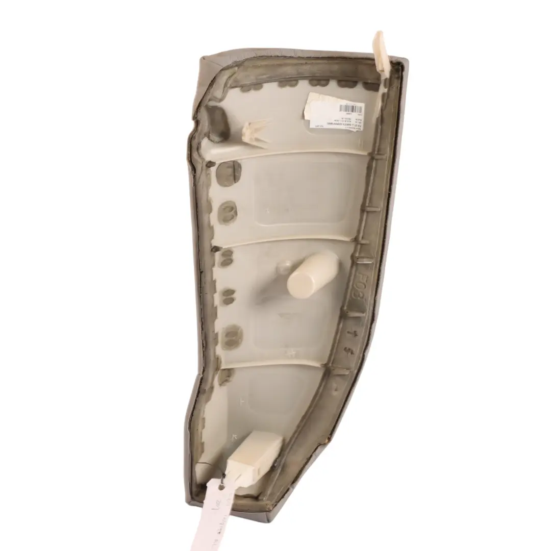 Side Finisher Bench Left N/S Leather Grey to BMW F10 Rear Seat Cover with Part number 7261219 BMW F10 Rear Seat Cover Side Finisher Bench Left N/S Leather Grey - SKU 7261219 - Part number 7261219