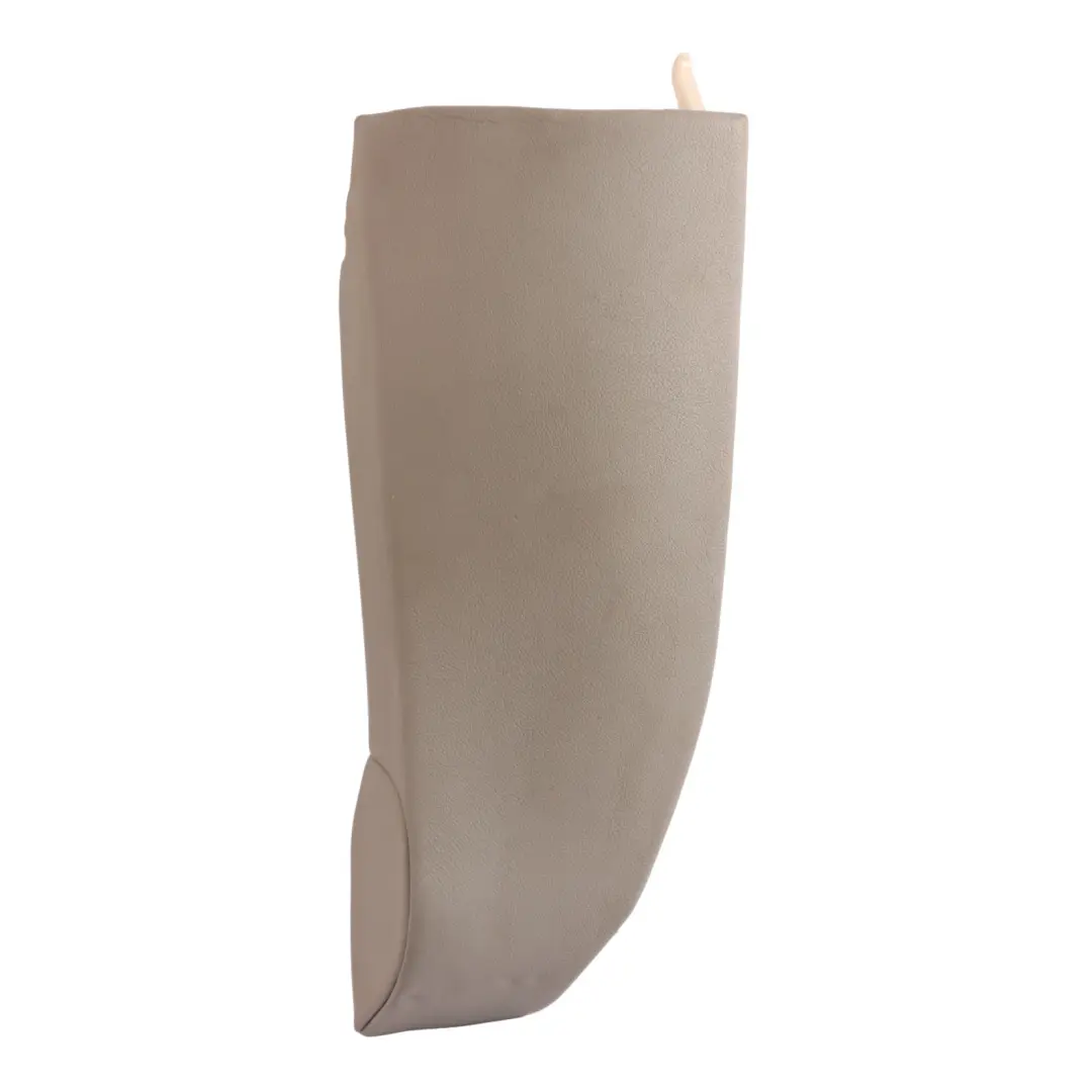 Right O/S Side Finisher Cover Leather Grey to BMW F10 Rear Seat with Part number 7261220 BMW F10 Rear Seat Right O/S Side Finisher Cover Leather Grey - SKU 7261220 - Part number 7261220