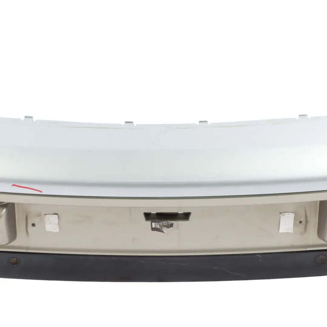 Complete Rear Bumper Trim Panel Sparkling Silver Metallic - A60 to Mini Clubman R55 with Part number 7264348 Mini Clubman R55 Complete Rear Bumper Trim Panel Sparkling Silver Metallic - A60 - SKU 7264348-SS - Part number 7264348