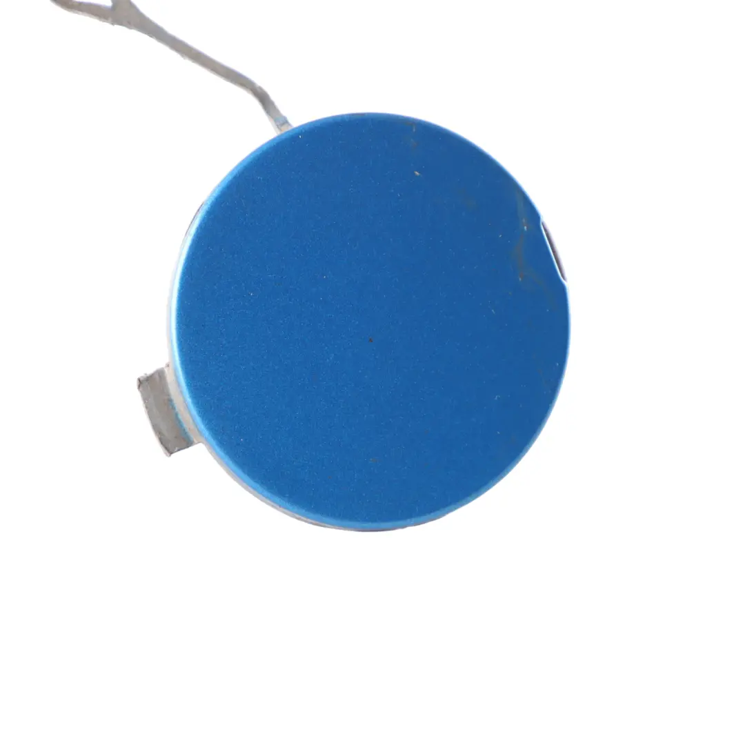 Bumper Towing Lug Eye Cover Cap Trim Right O/S Laser Blue A59 to Mini R56 LCI Rear with Part number 7264357 Mini R56 LCI Rear Bumper Towing Lug Eye Cover Cap Trim Right O/S Laser Blue A59 - SKU 7264357-LAB - Part number 7264357