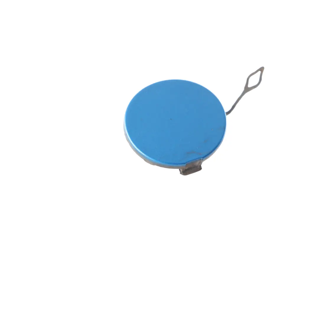 Bumper Towing Lug Eye Cover Cap Trim Right O/S Laser Blue A59 to Mini R56 LCI Rear with Part number 7264357 Mini R56 LCI Rear Bumper Towing Lug Eye Cover Cap Trim Right O/S Laser Blue A59 - SKU 7264357-LAB - Part number 7264357