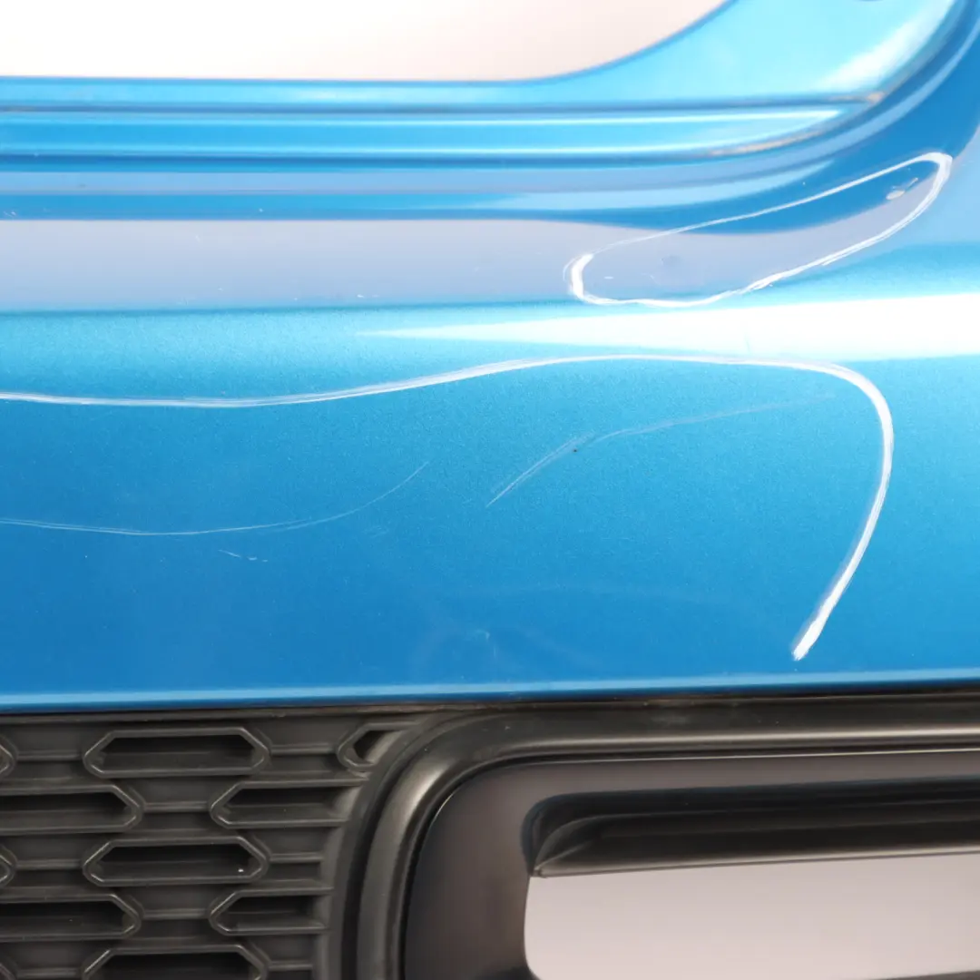 Bumper Trim Laser Blue Metallic - A59 to Mini Cooper S R56 R57 LCI Rear with Part number 7264358 Mini Cooper S R56 R57 LCI Rear Bumper Trim Laser Blue Metallic - A59 - SKU 7264358-LAB - Part number 7264358