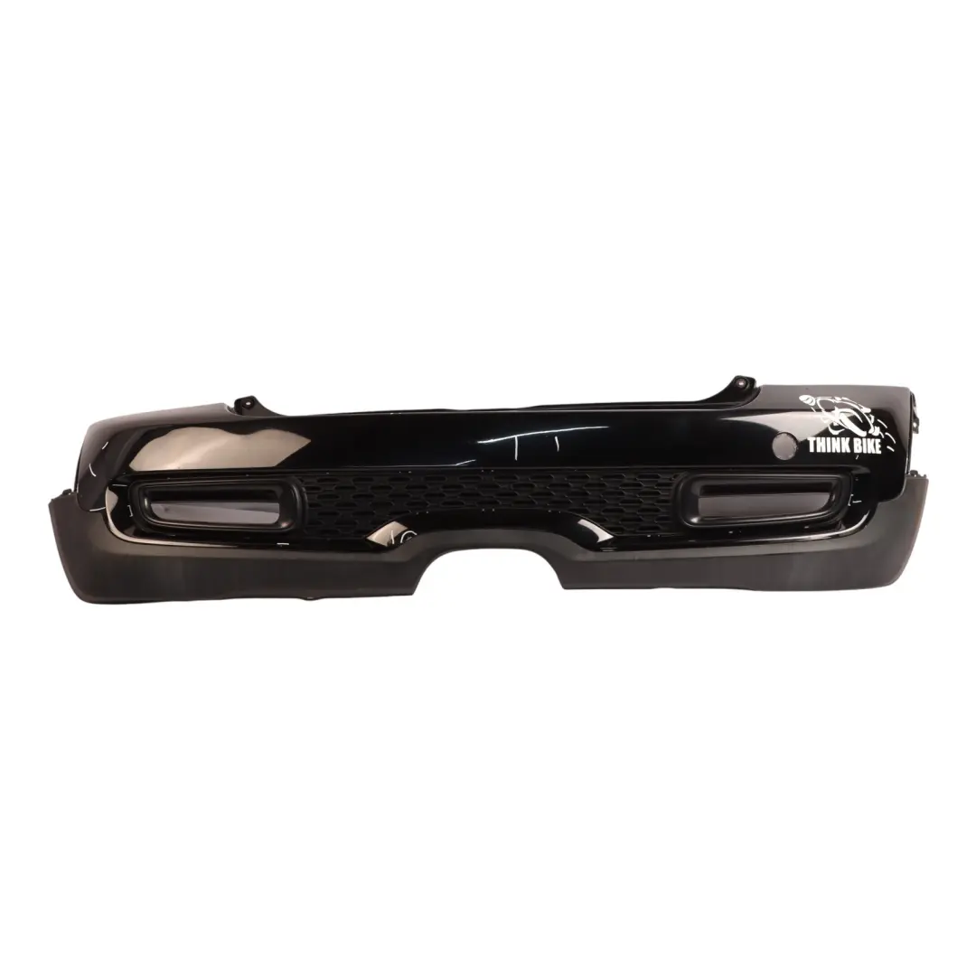  Hintere Stoßstange Mini R56 R57 LCI Cooper S PDC Platte Midnight Schwarz - A94 - SKU 7264358-MNB2 - Teilenummer 7264358