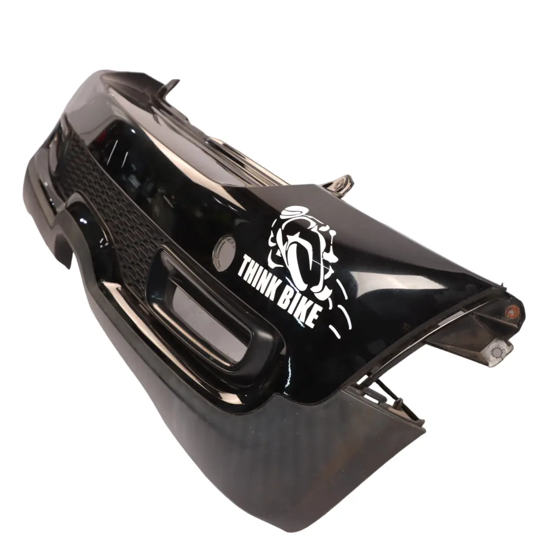 Hintere Stoßstange Mini R56 R57 LCI Cooper S PDC Platte Midnight Schwarz - A94 für mit Teilenummer 7264358 Hintere Stoßstange Mini R56 R57 LCI Cooper S PDC Platte Midnight Schwarz - A94 - SKU 7264358-MNB2 - Teilenummer 7264358