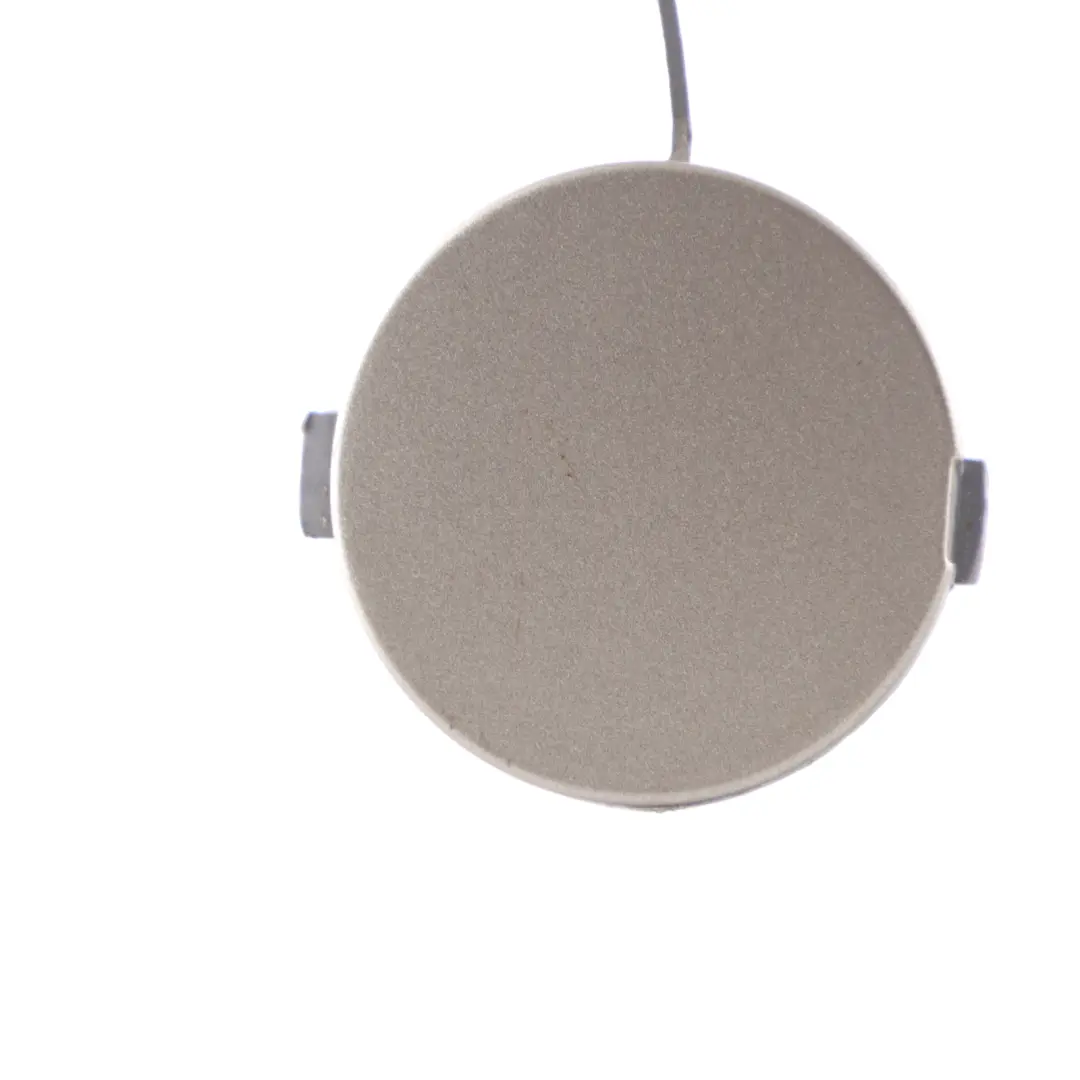 Front Bumper Flap Towing Eye Sparkling Silver - A60 to Mini R55 R56 R57 R58 with Part number 7268745 Mini R55 R56 R57 R58 Front Bumper Flap Towing Eye Sparkling Silver - A60 - SKU 7268745-SS - Part number 7268745