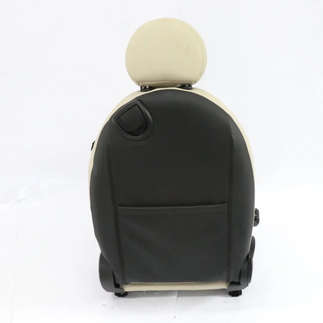 Mini R55 R56 LCI Sedile anteriore sinistro riscaldato Sport in pelle Polar Beige - SKU 7270205-1 - Numero di parte 7270205