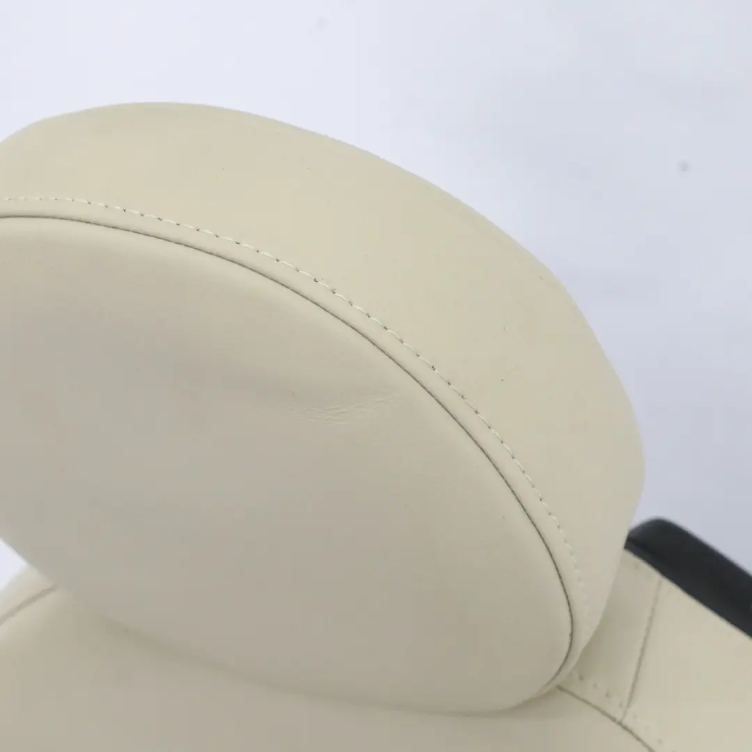 Heated Front Left N/S Sport Seat Leather Polar Beige to Mini Cooper R55 R56 LCI with Part number 7270205 Mini Cooper R55 R56 LCI Heated Front Left N/S Sport Seat Leather Polar Beige - SKU 7270205-1 - Part number 7270205