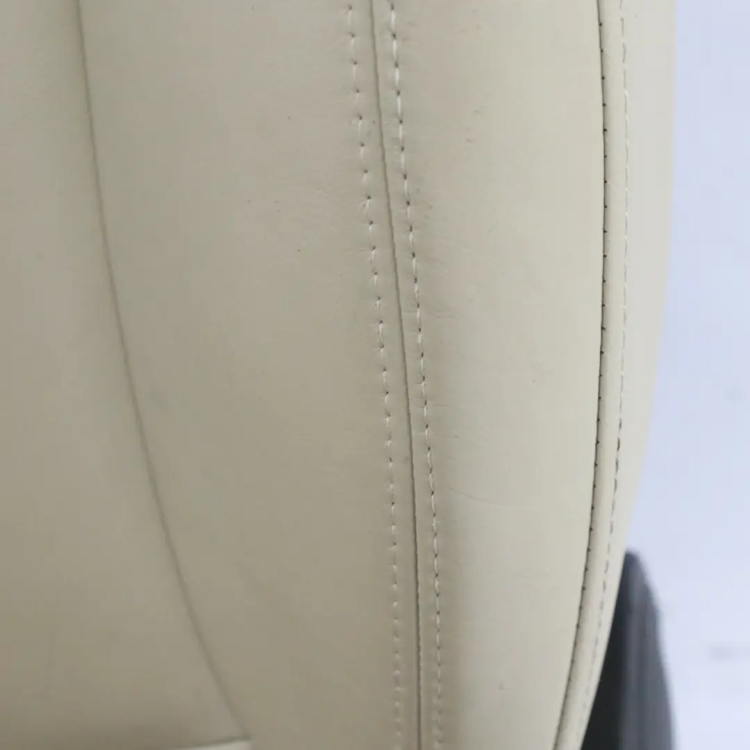 Heated Front Left N/S Sport Seat Leather Polar Beige to Mini Cooper R55 R56 LCI with Part number 7270205 Mini Cooper R55 R56 LCI Heated Front Left N/S Sport Seat Leather Polar Beige - SKU 7270205-1 - Part number 7270205