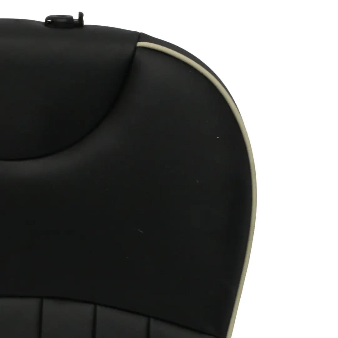 Left Back Seat Backrest Black Leather to Mini Cooper R55 R56 Rear with Part number 7270395 Mini Cooper R55 R56 Rear Left Back Seat Backrest Black Leather - SKU 7270395-1 - Part number 7270395