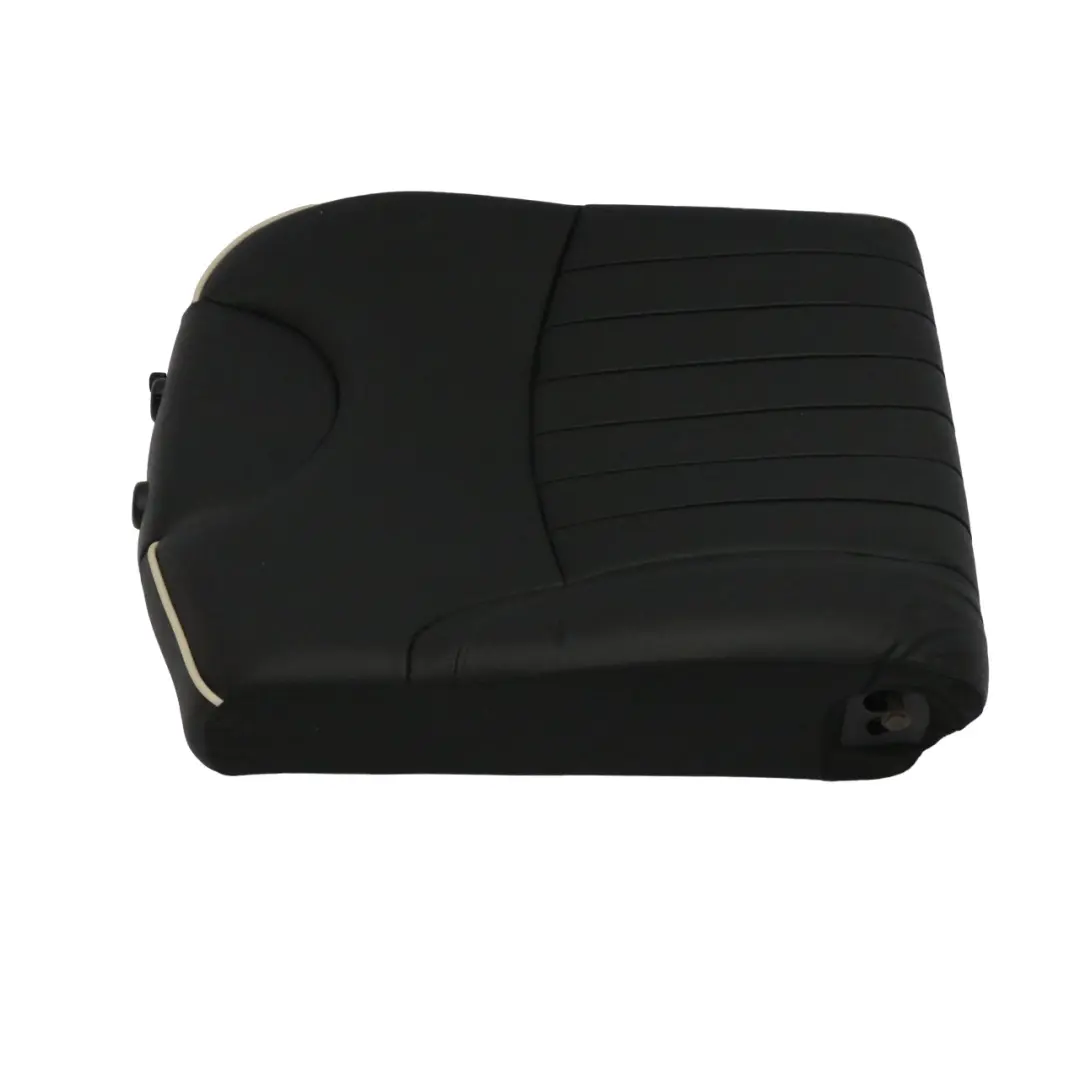 Respaldo Asiento Trasero Izquierdo Cuero Negro para Mini Cooper R55 R56 con número de pieza 7270395 Mini Cooper R55 R56 Respaldo Asiento Trasero Izquierdo Cuero Negro - SKU 7270395-1 - Número de pieza 7270395